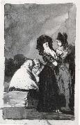 Francisco Goya Las Viejas se salen de risa Spain oil painting artist
